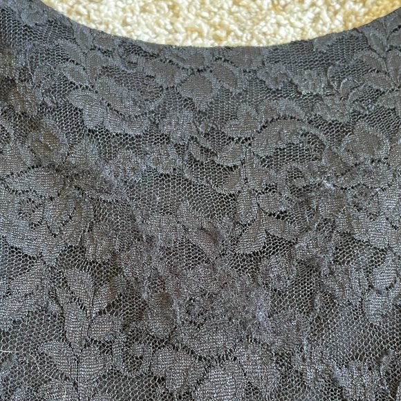 Forever 21 Black Lace BodyCon 3/4 Sleeve Dress - Picture 5 of 5